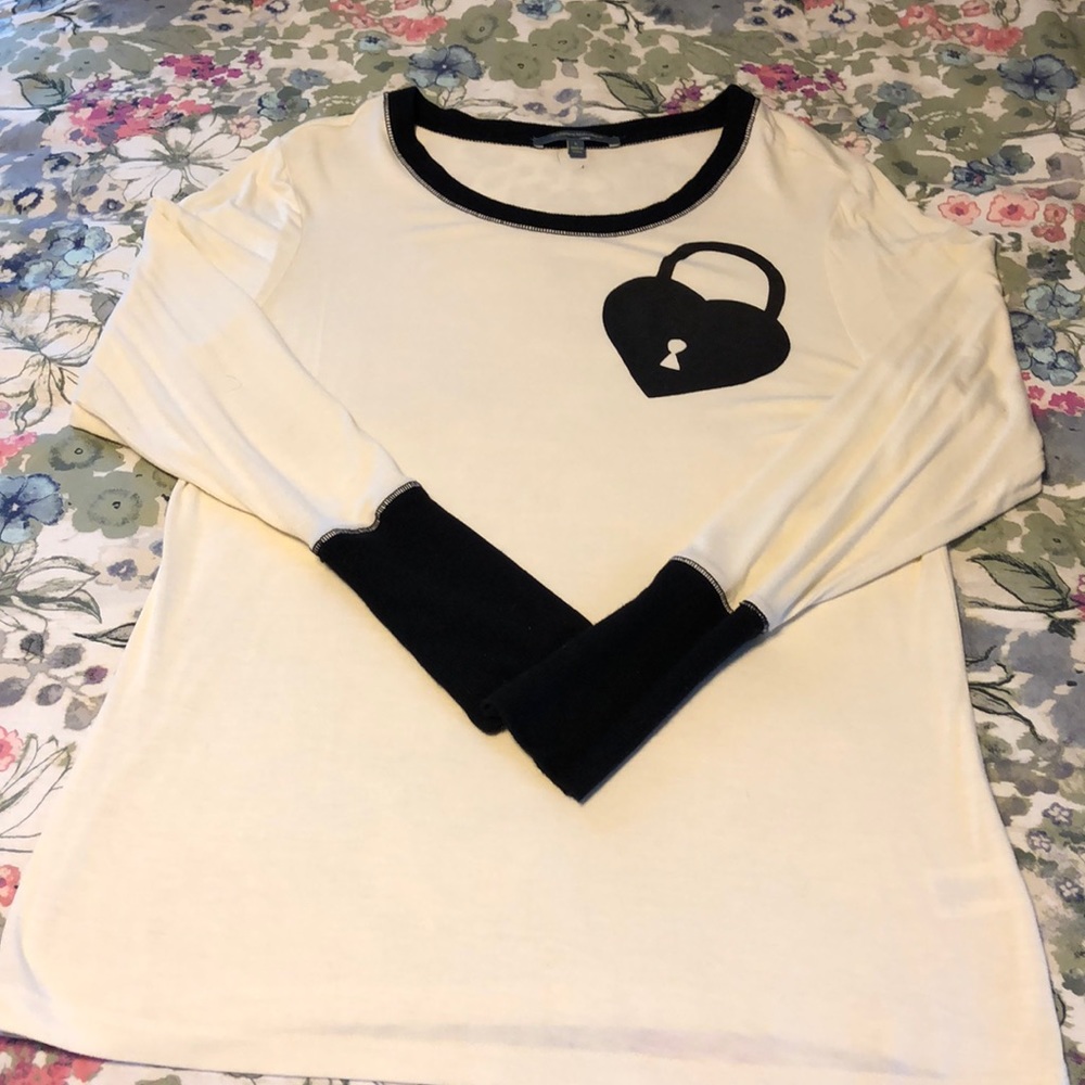 Graphic long sleeve tee